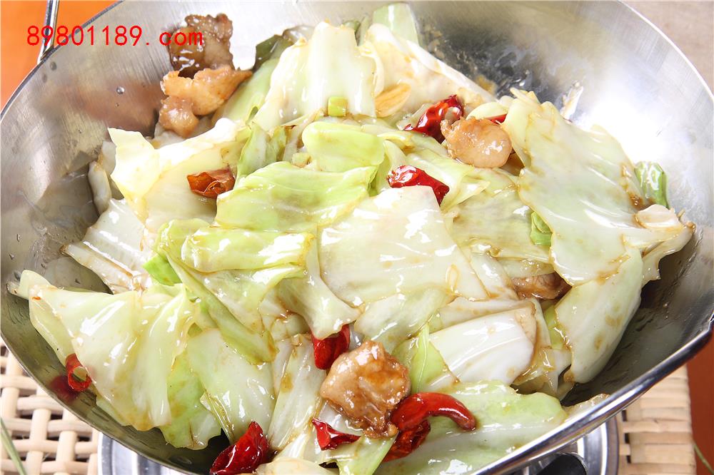 干锅手撕包菜